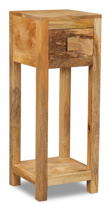 Light Dakota Lamp Table - In Stock