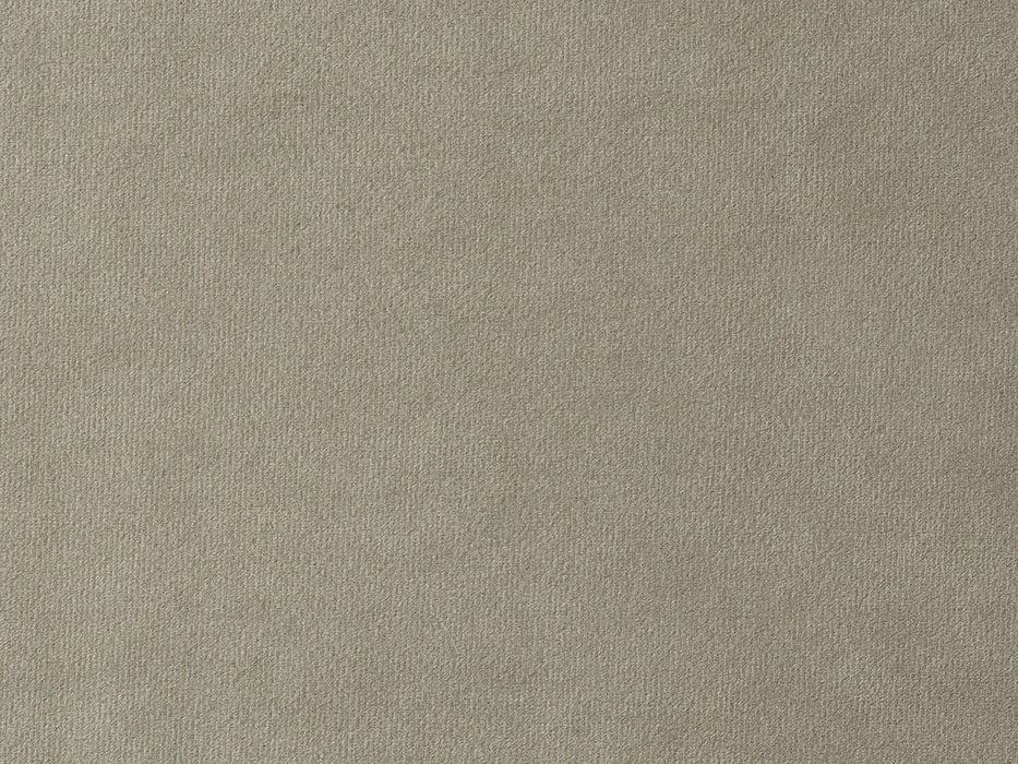 Stockholm Ottoman - Light Grey Velvet