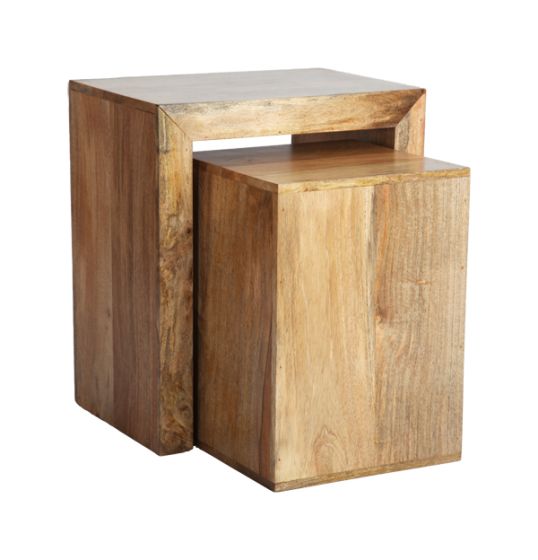 Acre & Artisan Mango Light Cube Nest