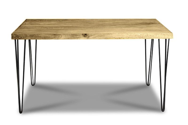 Light Vintage 140cm Dining Table - In Stock