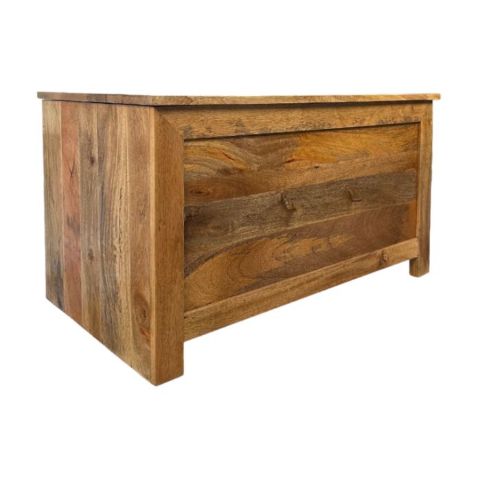 Light Dakota 92cm Blanket Box - In Stock