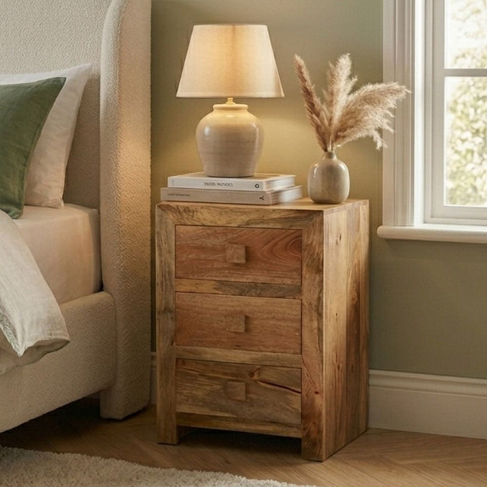 Light Dakota 50cm Chest of Drawers - In Stock