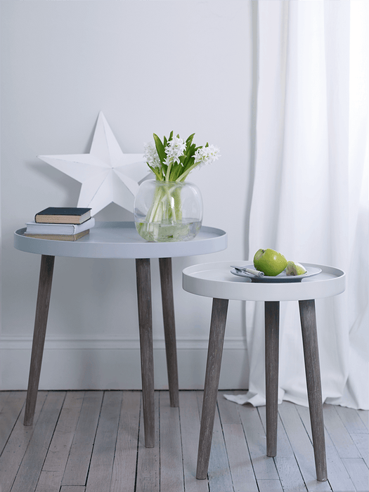 Lina Side Table Large - Light Grey