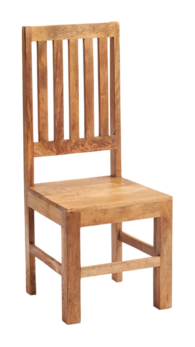 Toko Light Mango Slat Back Chair (Sold In Pairs)