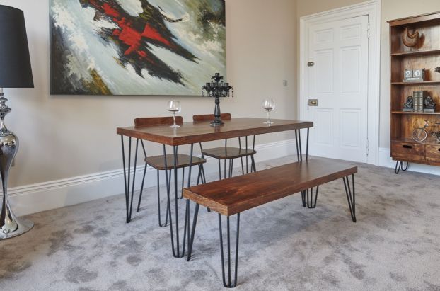 Acre & Artisan Vintage Dining Table (140cm)