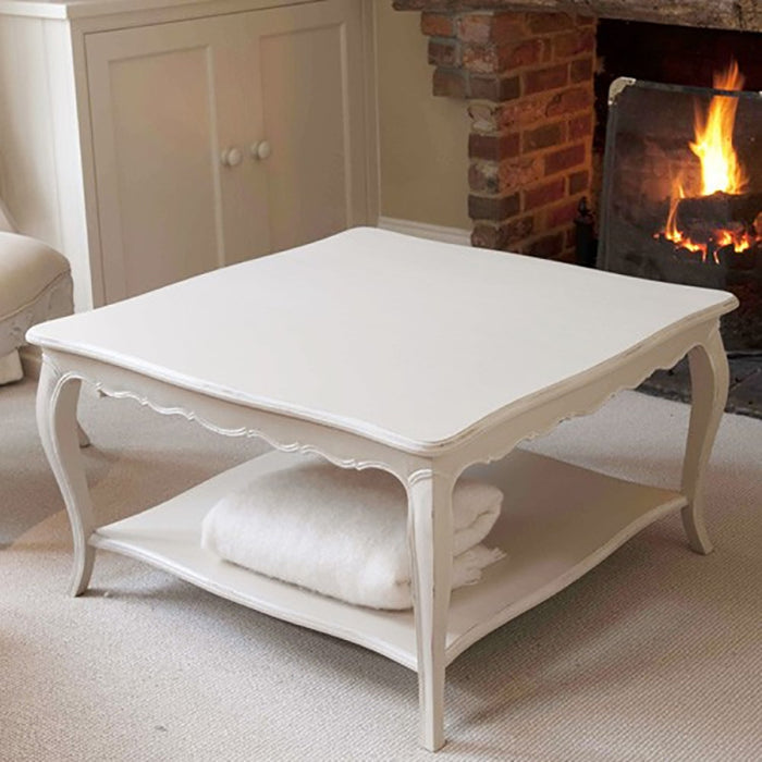 Louis French Square Coffee Table
