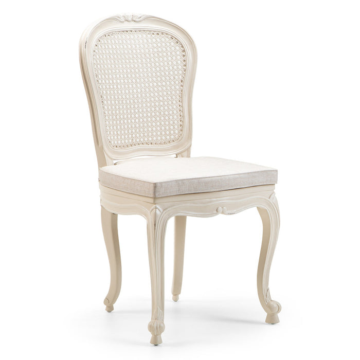 Louis French Oval Cane Back Dining Chair