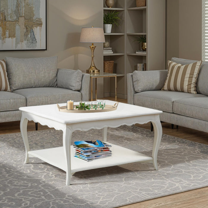 Louis French Square Coffee Table