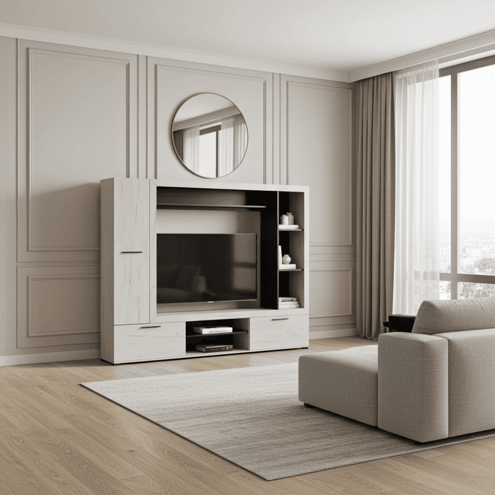 Oak Entertainment Unit