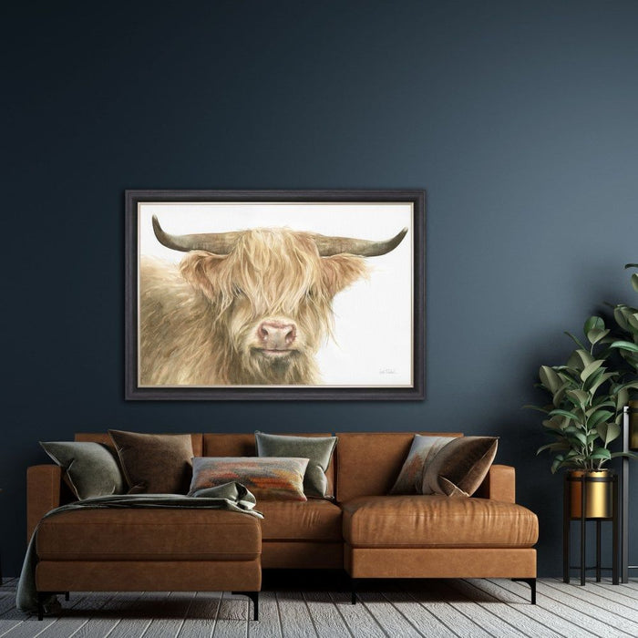 Highland Cow Framed Art - In Stock