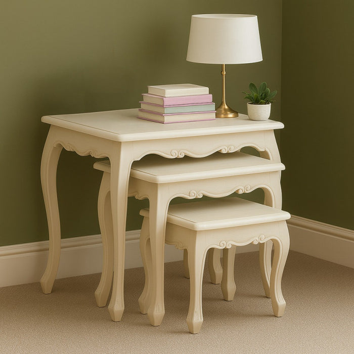 Lyon French Nest of Three Tables