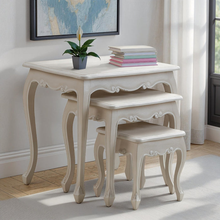 Lyon French Nest of Three Tables