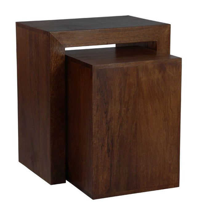 Mango Wood Cube Nest - In Stock