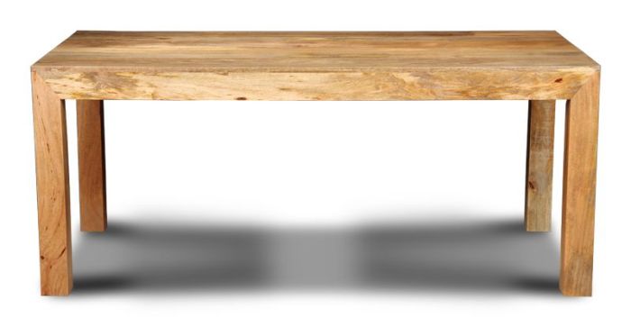 Acre & Artisan Light Mango Wood Large Dining Table (180cm)