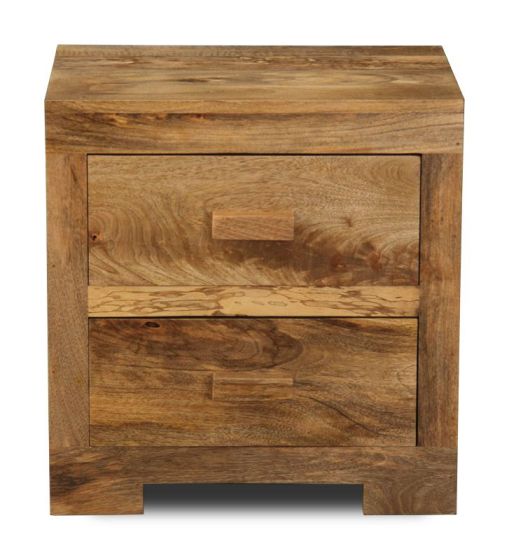 Acre & Artisan Light Mango 2 Drawer Small Chest (52cm)