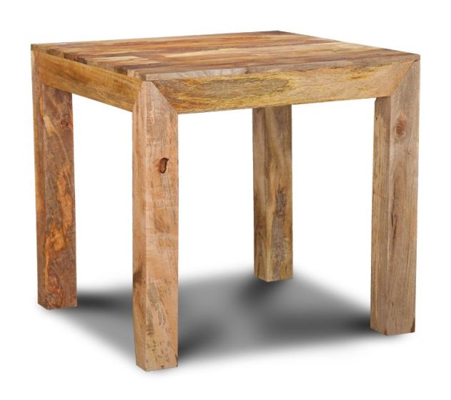 Acre & Artisan Mango Light 80Cm Dining Table