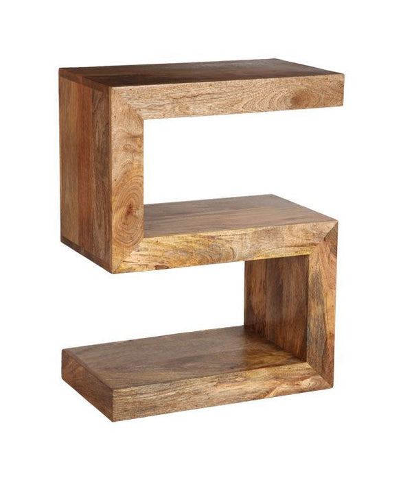 Light Mango Wood Side Table S - In Stock
