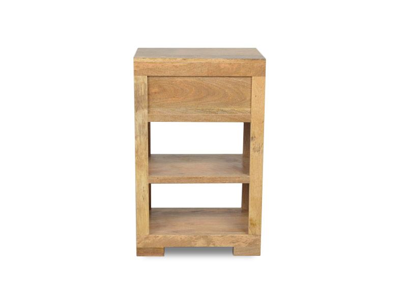 Light Mango Wood Side Table - Due 13th October