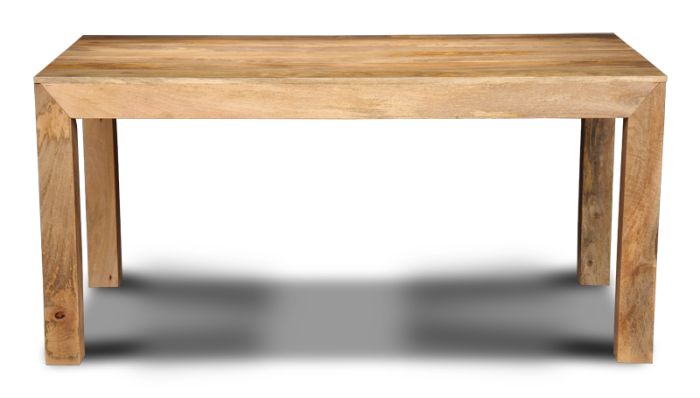Acre & Artisan Light Mango Wood Small Dining Table (160cm)