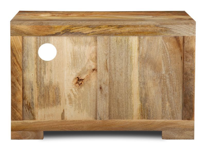 Light Mango Wood 85cm TV Unit - Due 15th November