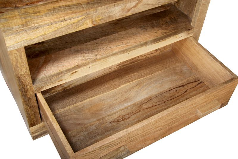 Light Mango Wood 85cm TV Unit - Due 15th November