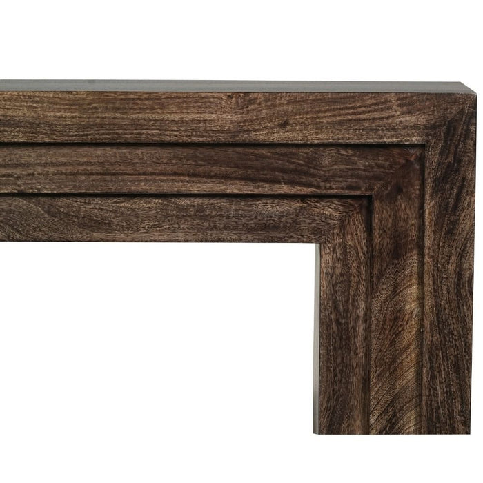 Mango Wood Walnut 118cm Fire Surround - Due 16th September