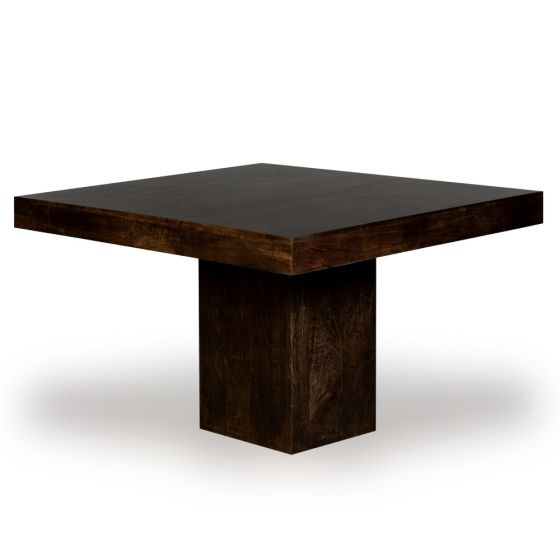 Acre & Artisan Mango Wood 120Cm Cube Dining Table