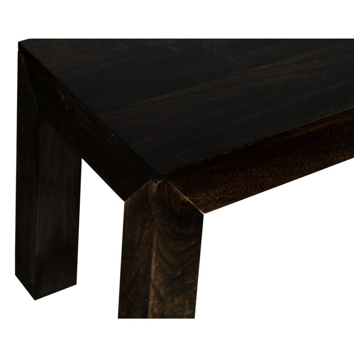 Mango Wood Walnut 130cm Bench - In stock