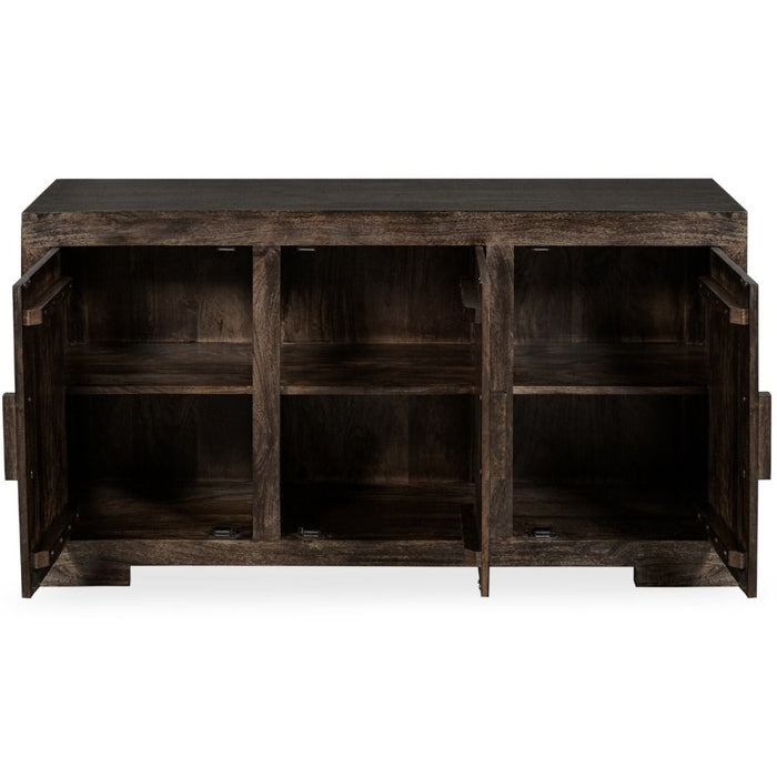 Mango Wood Walnut 134cm Sideboard - Due 16th September