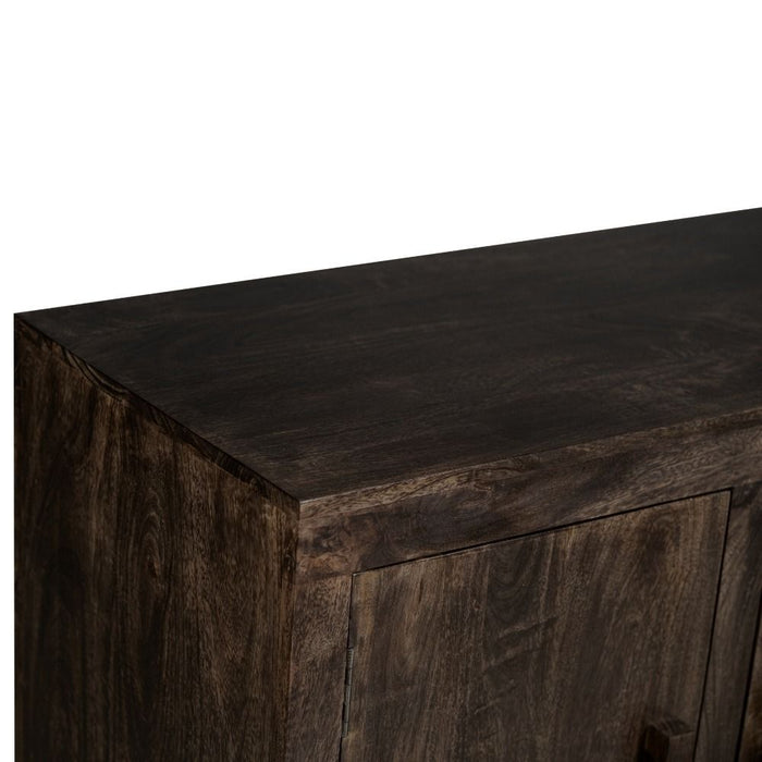 Mango Wood Walnut 134cm Sideboard - Due 16th September