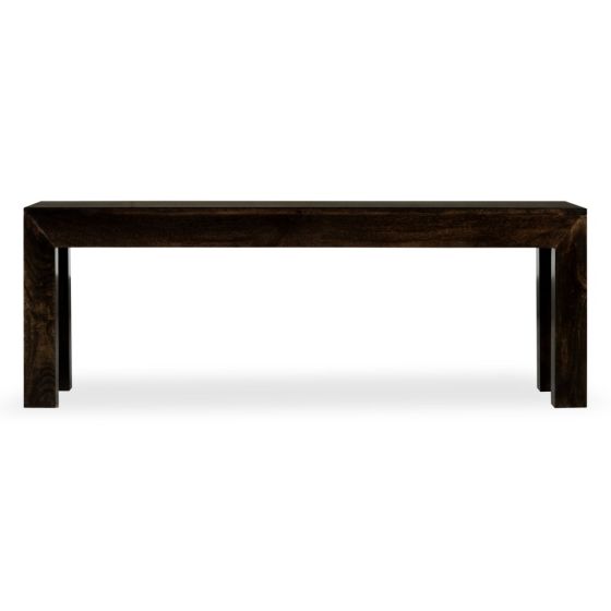 Acre & Artisan Mango Wood Walnut Large Bench (150cm)