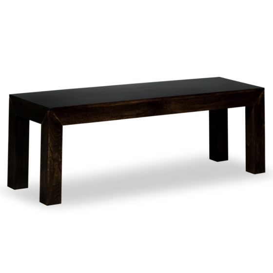 Acre & Artisan Mango Wood Walnut Large Bench (150cm)
