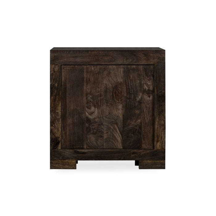 Mango Wood Walnut 52cm 2 Drawer Chest - Due 16th September
