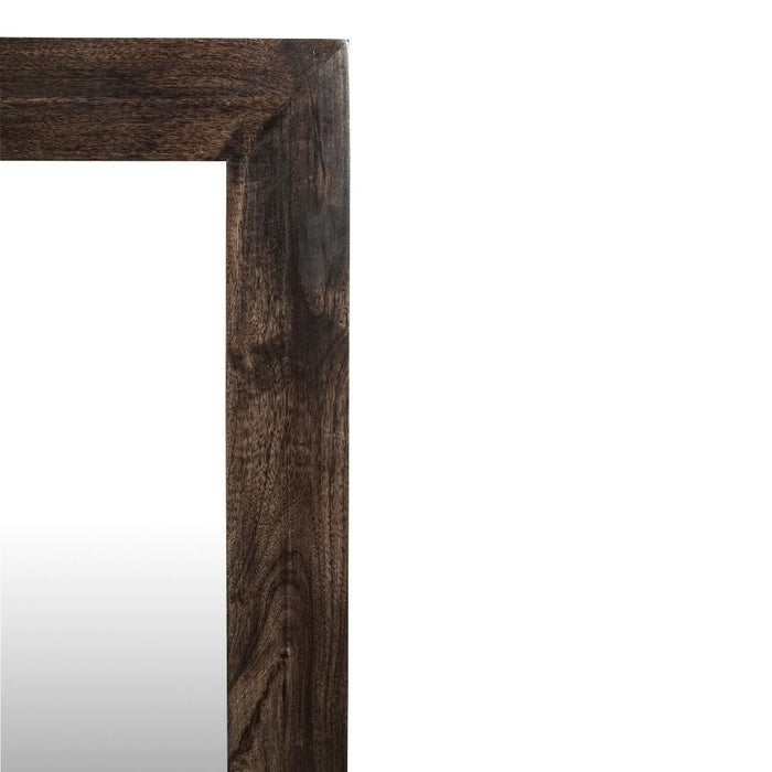 Mango Wood Walnut 60cm Medium Mirror - In Stock