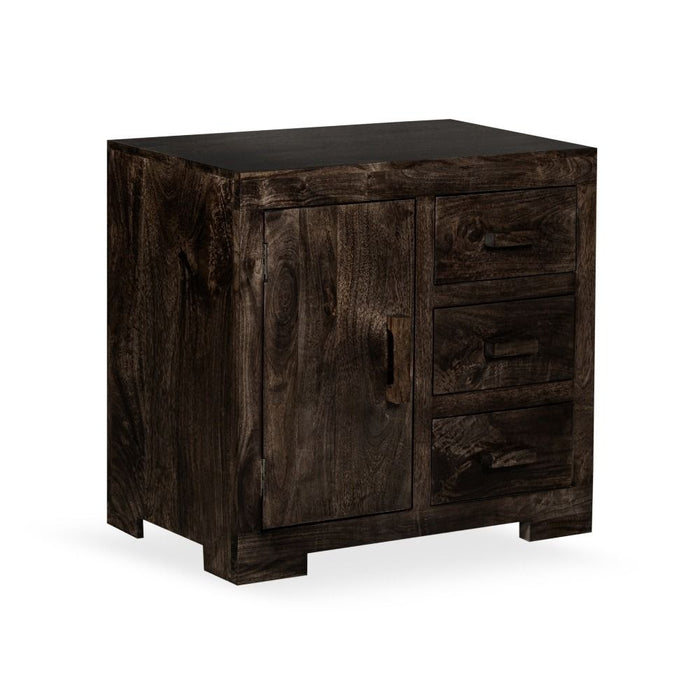 Mango Wood Walnut 80cm Sideboard - Due 16th September
