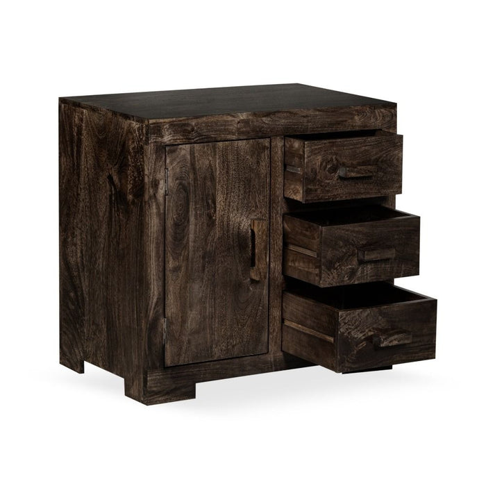 Mango Wood Walnut 80cm Sideboard - Due 16th September