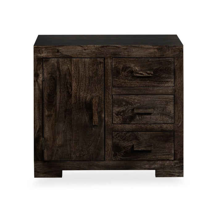 Mango Wood Walnut 80cm Sideboard - Due 16th September