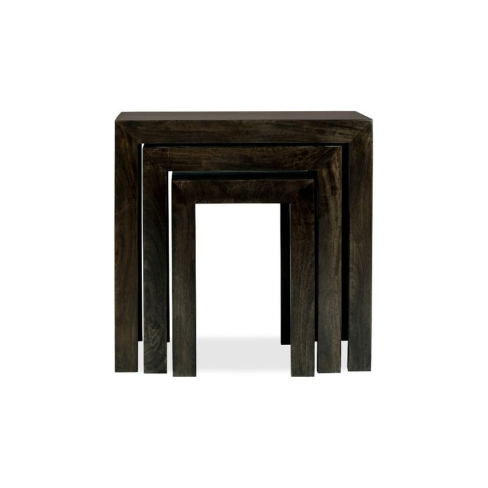 Mango Wood Walnut Chunky Nest - In Stock