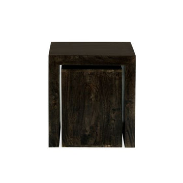 Mango Wood Walnut Cube Nest