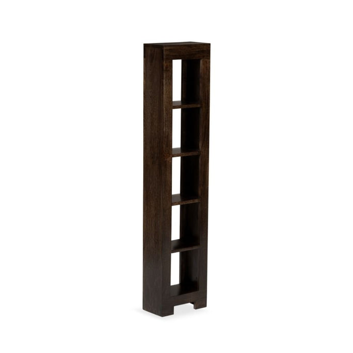Mango Wood Walnut DVDCD Storage Unit - In Stock