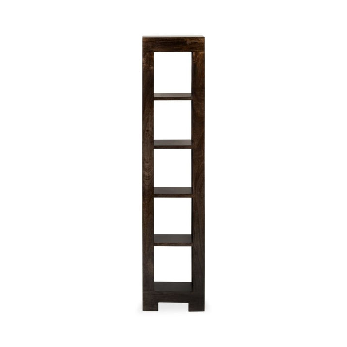 Mango Wood Walnut DVDCD Storage Unit - In Stock