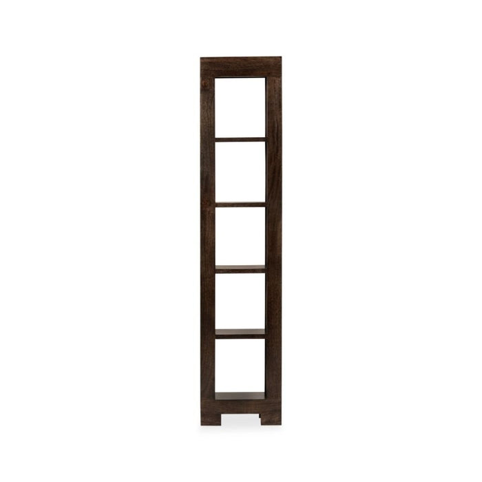 Mango Wood Walnut DVDCD Storage Unit - In Stock