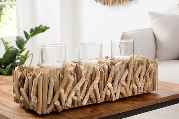 Candle Holder Euphoria 50cm Driftwood Natural