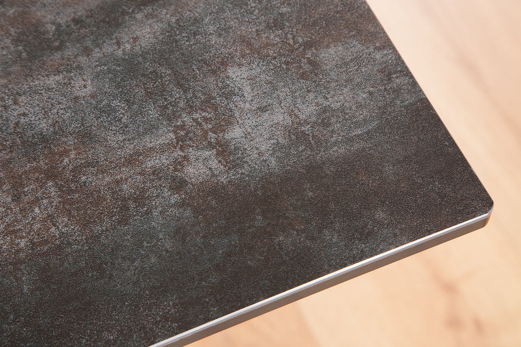 Extendable Dining Table Mercury 180-220-260cm Ceramic Lava Look