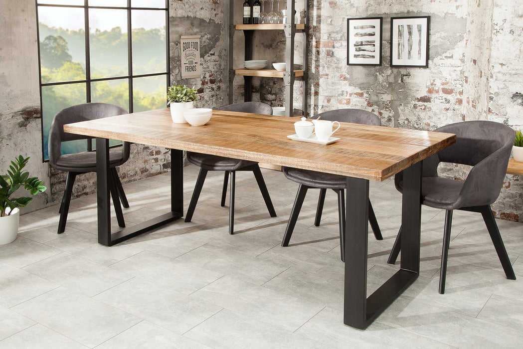 Dining Table Blacksmith 200cm Mango Wood Natural