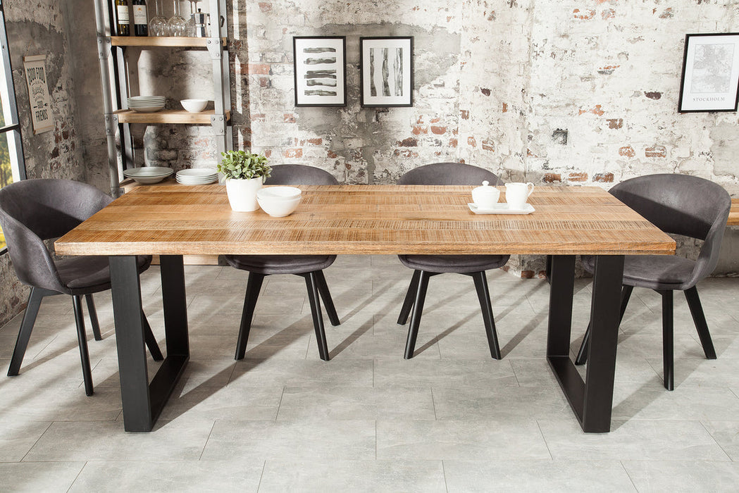 Dining Table Blacksmith 200cm Mango Wood Natural