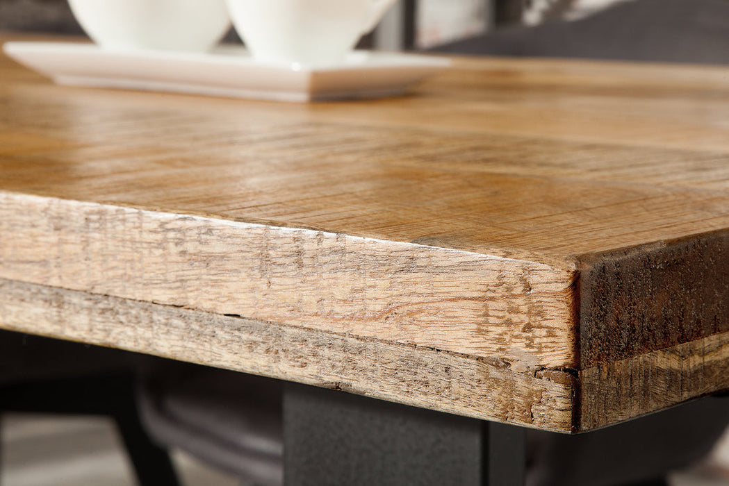 Dining Table Blacksmith 200cm Mango Wood Natural