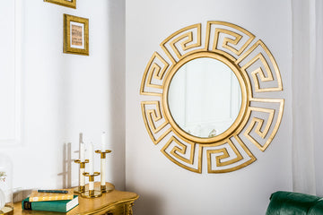 Mirror Galactic 85cm Metal Gold