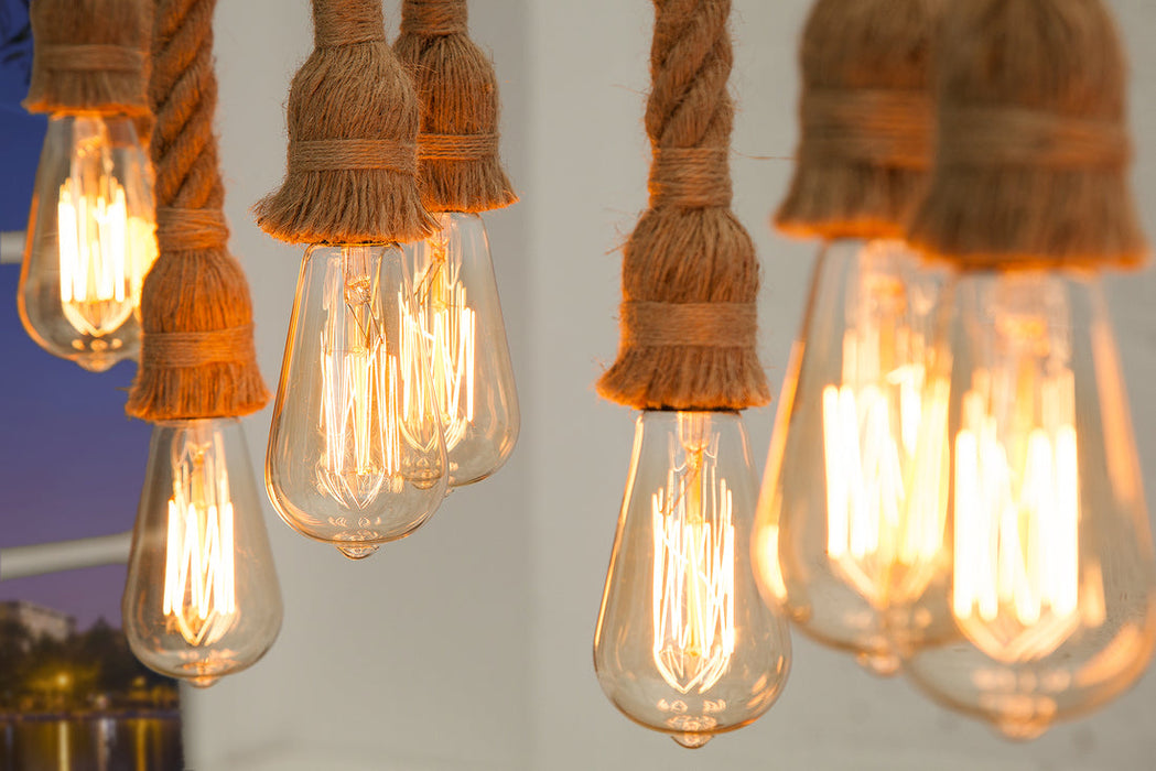 Hanging Lamp Seven Seas II 120cm Brown