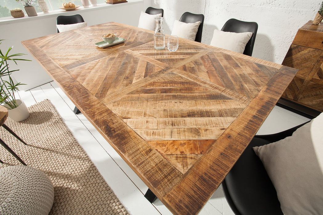 Dining Table Eon 200cm Mango Wood Natural